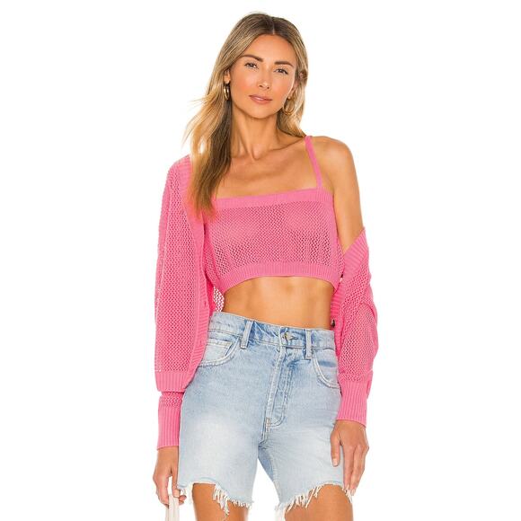 Callahan Em Cardigan Set Bubblegum Pink - S - Picture 2 of 5